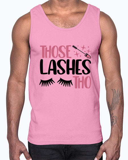 Those Lashes Tho Style 11#-makeup Cotton Tank