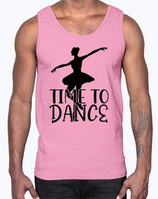Time to dance 201#- ballet- Cotton Tank