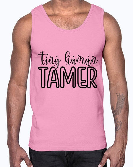 Tiny Human Tamer 467#- kids- Cotton Tank