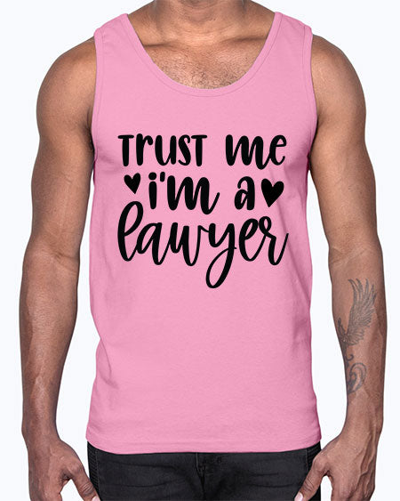Trust me i m a lawyer 1589#- lawyer- Cotton Tank