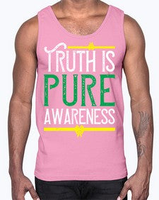 Truth is pure awareness Style 10#- Self awareness- Cotton Tank
