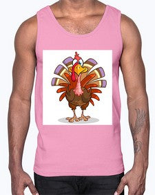 Turkey 258#- cartoon animals- Cotton Tank