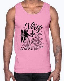 Virgo 533#- virgo- Cotton Tank