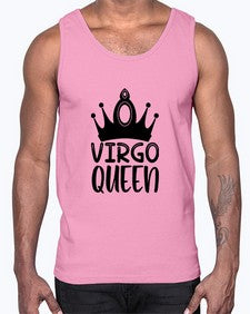 Virgo queen 539#- virgo- Cotton Tank