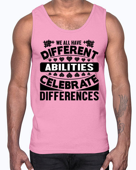 We all have Style 51#- autism- Cotton Tank