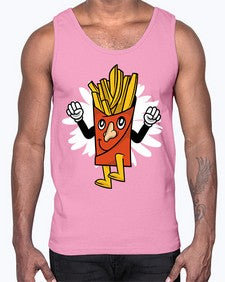 Weekend is near 265#- cartoon general- Cotton Tank
