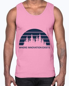 Where Innovation Exist 3#- internet- Cotton Tank