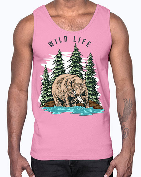 Wild Life 1#- nature- Cotton Tank