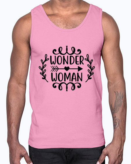 Wonder Woman 157#-  fashion- Cotton Tank