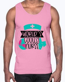 Worlds Coolest Nurse Style Style 1659#- nurse- Cotton Tank
