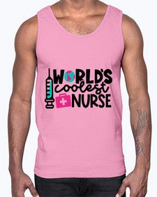 Worlds Coolest Nurse Style Style 1660#- nurse- Cotton Tank