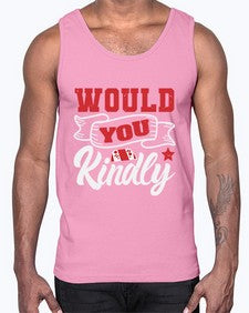 Would you kindly 55#- video games- Cotton Tank