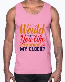 Would you like to start my clock 168#- chess- Cotton Tank
