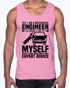 Yes I Am A Mechanical Style 1671#- engineer- Cotton Tank