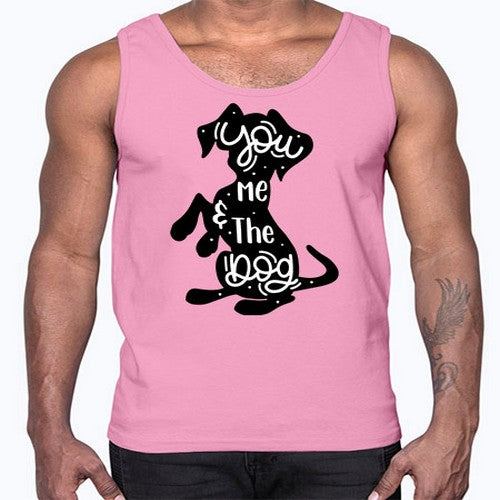 You Me The Dogs Style 4#- dogs- Cotton Tank