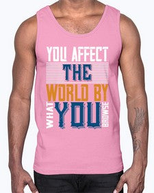 You affect the world by what you browse 37#- internet- Cotton Tank