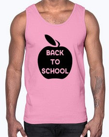 apple back to school 3#- general school- Cotton Tank