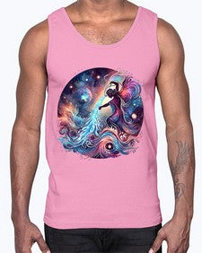 aquarius 79#- aquarius- Cotton Tank