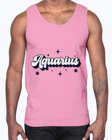 aquarius 82#- aquarius- Cotton Tank