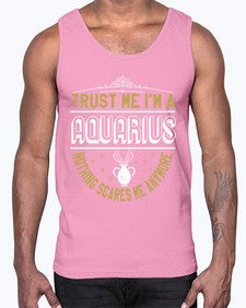 aquarius 87#- aquarius- Cotton Tank