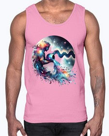 aquarius 88#- aquarius- Cotton Tank