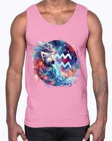 aquarius 90#- aquarius- Cotton Tank
