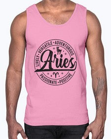 aries 102#- aries- Cotton Tank