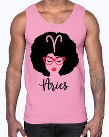 aries 122#- aries- Cotton Tank