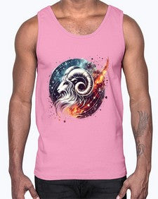 aries 124#- aries- Cotton Tank