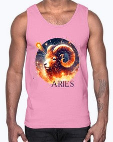aries 130#- aries- Cotton Tank