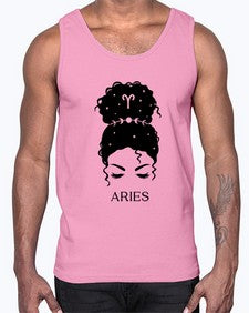 aries 132#- aries- Cotton Tank