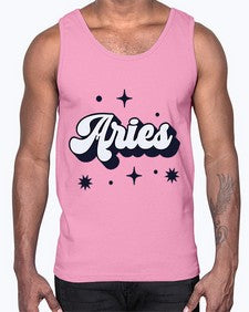 aries 133#- aries- Cotton Tank