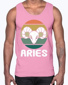 aries 134#- aries- Cotton Tank