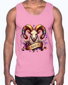 aries 136#- aries- Cotton Tank