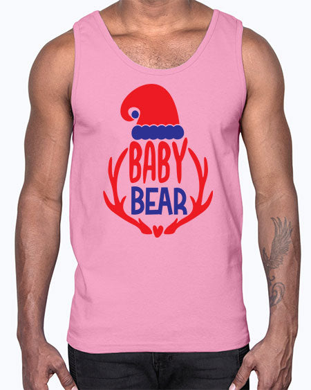 baby bear 19#- bears - animals- Cotton Tank