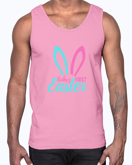 babys first easter Style 37#- baby- Cotton Tank