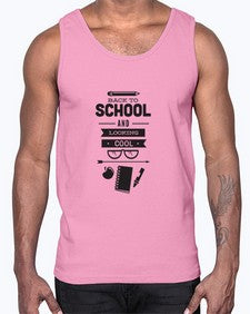 back to school 13#- general school- Cotton Tank