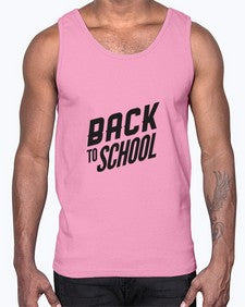 back to school 15#- general school- Cotton Tank