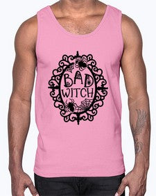 bad witch 52#- witch- Cotton Tank
