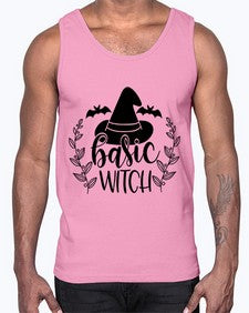 basic witch 50#- witch- Cotton Tank