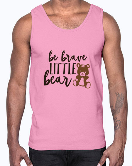 be brave little bear png 29#- bears - animals- Cotton Tank
