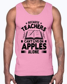 because teacher 19#- teacher- Cotton Tank