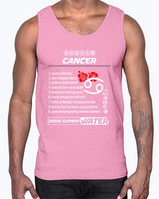 cancer 175#- cancer- Cotton Tank