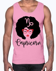 capricorn 199#- capricorn- Cotton Tank