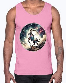 capricorn 202#- capricorn- Cotton Tank