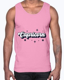 capricorn 205#- capricorn- Cotton Tank
