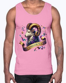 capricorn 209#- capricorn- Cotton Tank
