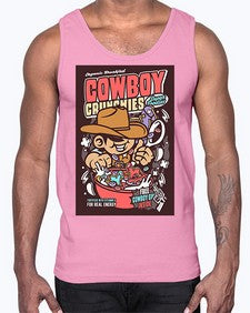 cowboy crunchies 345#- western- Cotton Tank