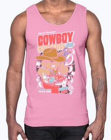 cowboy crunchies 346#- western- Cotton Tank
