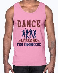 dance lessons for engineers 691#- engineer- Cotton Tank